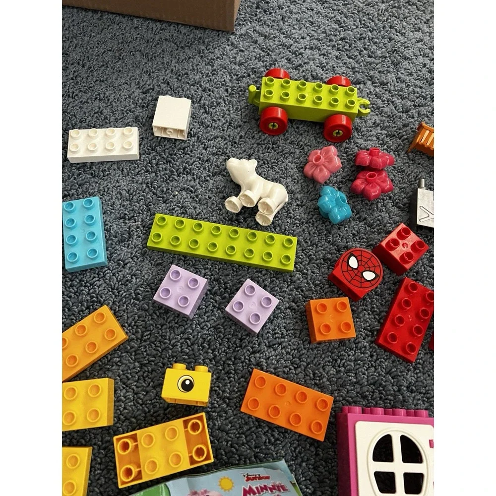 Bulk Of 49 Duplo Pieces - Figaro, Polar Bear, Spider-Man